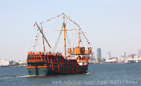 帆船型観光船 サンタマリア02