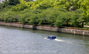 水陸両用の観光タクシー02